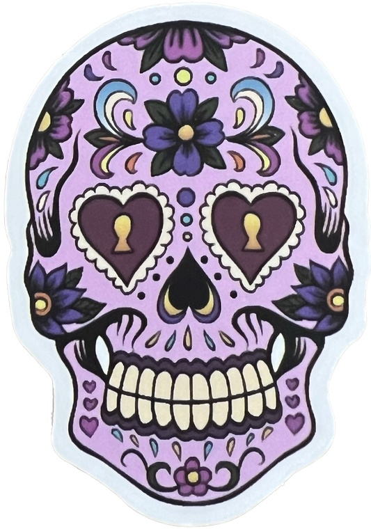 Skull Vinyl Sticker 6