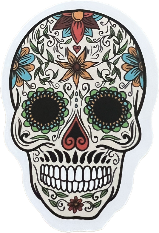 Skull Vinyl Sticker 9