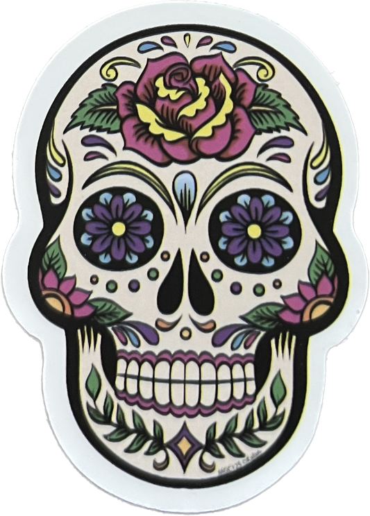 Skull Vinyl Sticker 20