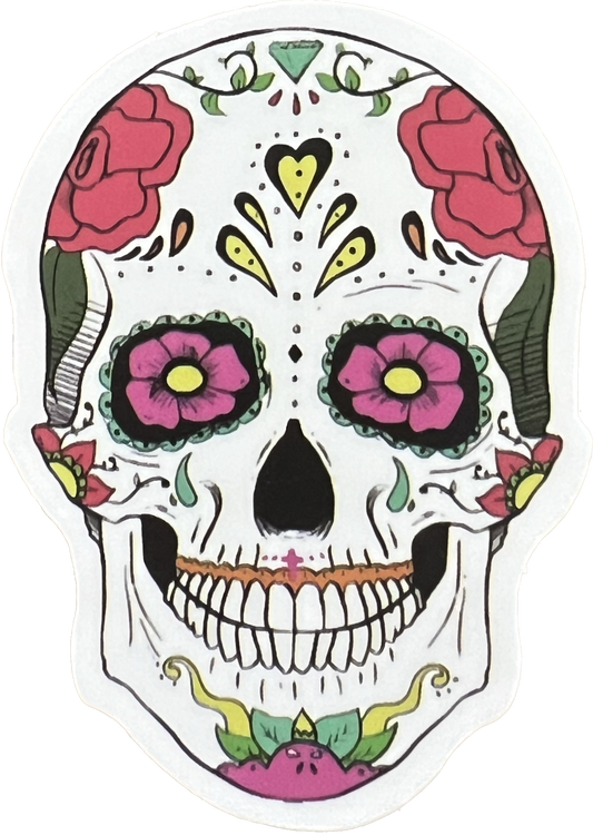 Skull Vinyl Sticker 21