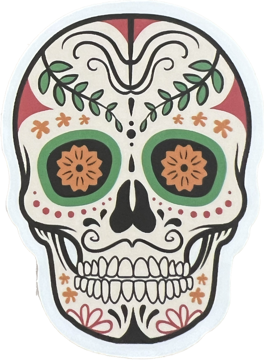 Skull Vinyl Sticker 22