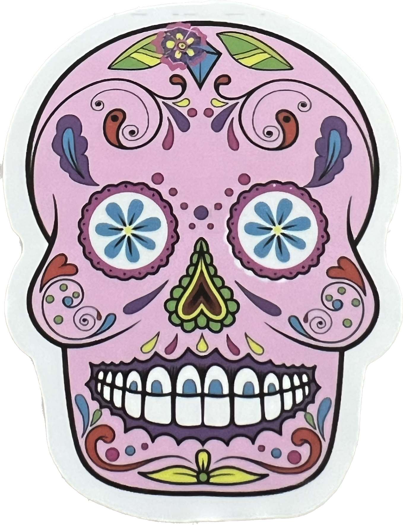 Skull Vinyl Sticker 24