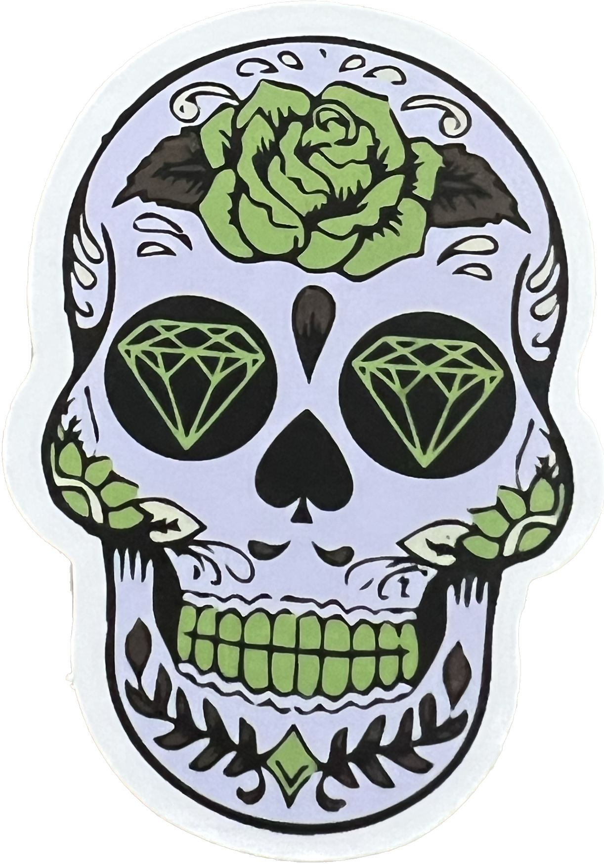 Skull Vinyl Sticker 26