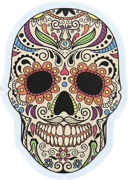 Skull Vinyl Sticker 28