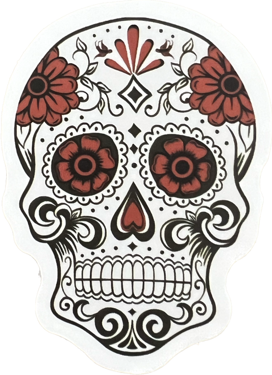 Skull Vinyl Sticker 32