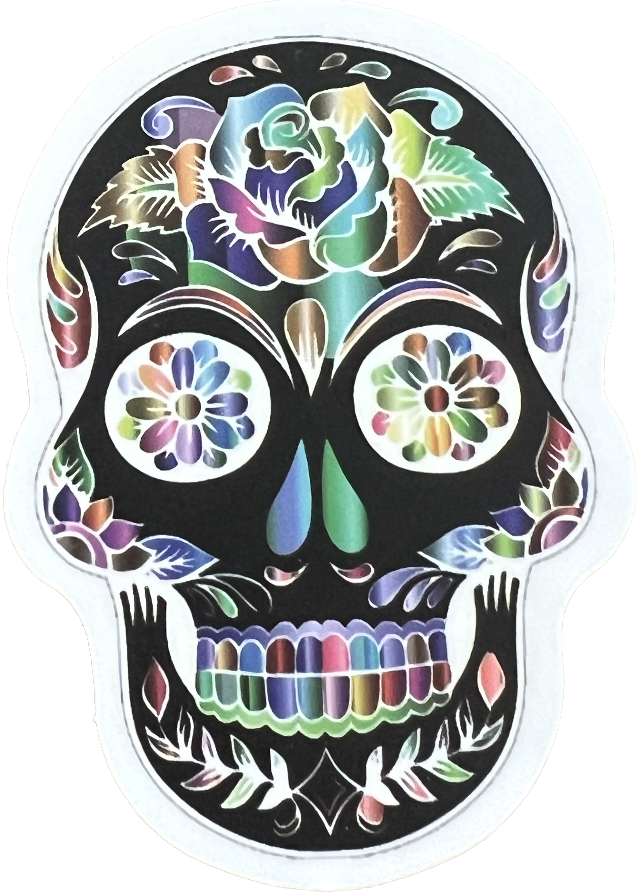 Skull Vinyl Sticker 39