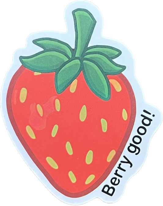 Animal/Food Funny Sayings - Berry good