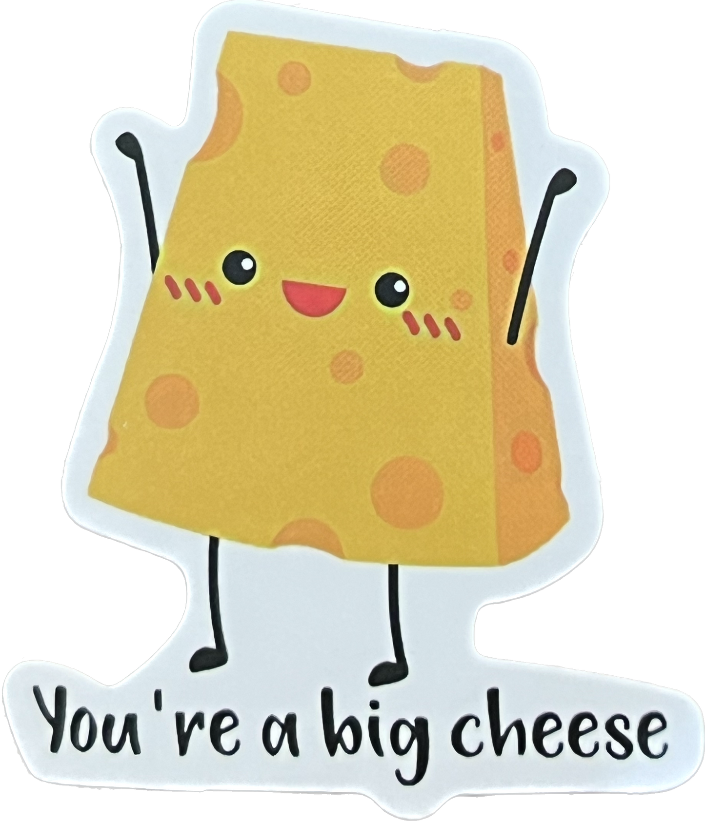 Animal/Food Funny Sayings - You're a big cheese