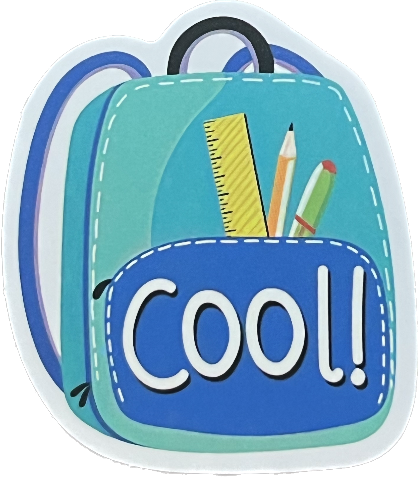 Animal/Food Funny Sayings - Cool school bag