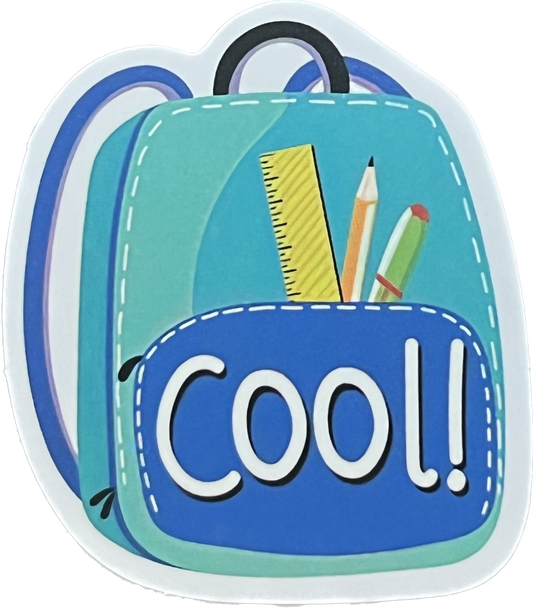 Animal/Food Funny Sayings - Cool school bag