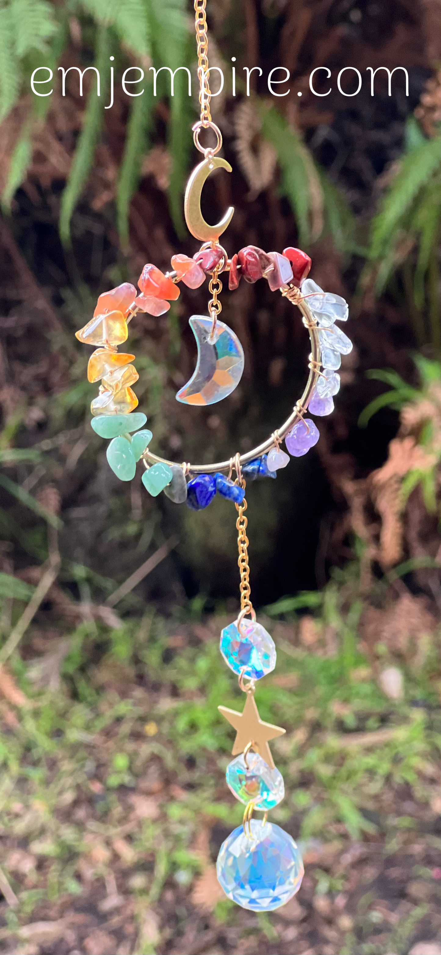 Suncatcher Celestial Moon Chakra