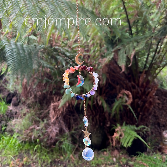 Suncatcher Celestial Moon Chakra