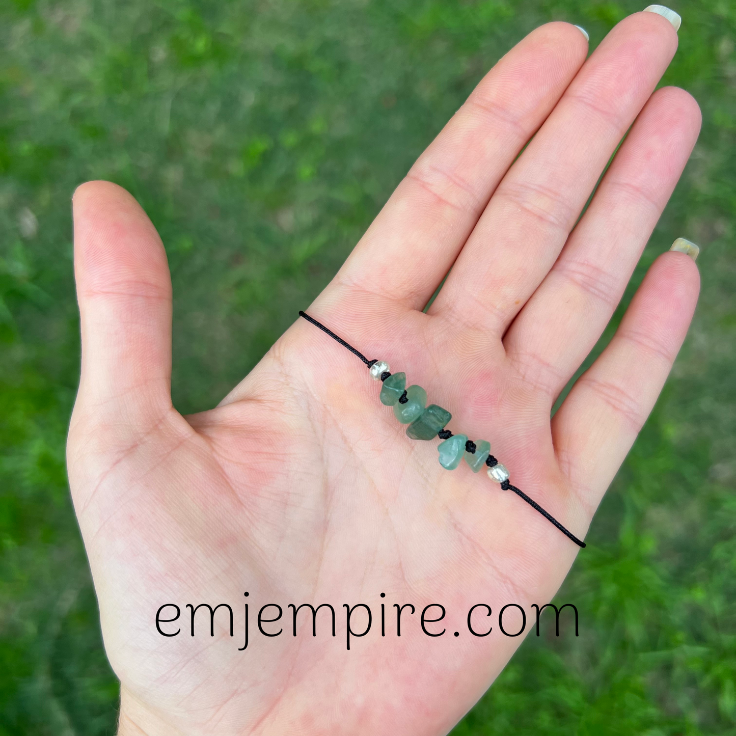 Green Aventurine Crystal Chip Bracelet