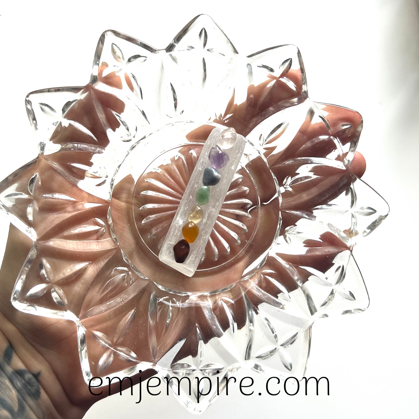 Selenite Crystal Charging - Crystal Jewellery Jewellery Plate Style 1