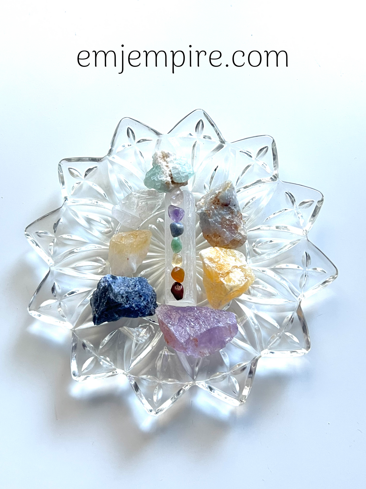 Selenite Crystal Charging - Crystal Jewellery Jewellery Plate Style 1