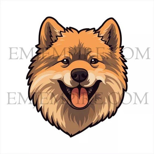 Eurasier Dog sticker - Waterproof vinyl decal for car, laptop, phone, water bottle