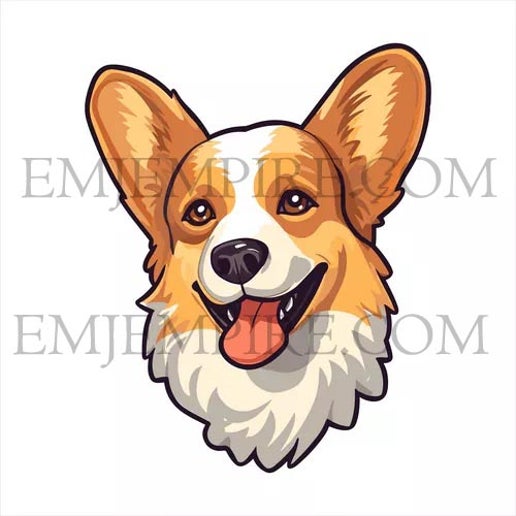 Corgi Welsh Dog sticker - Waterproof vinyl decal for car, laptop, phone, water bottle