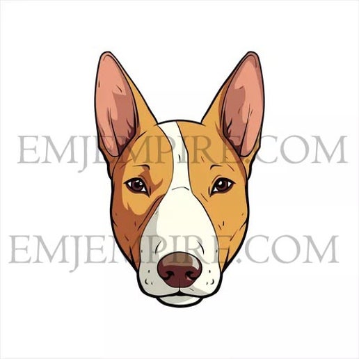 Bull Terrier Dog sticker - Waterproof vinyl decal for car, laptop, phone, water bottle