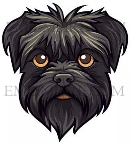 Affenpinscher Dog sticker - Waterproof vinyl decal for car, laptop, phone, water bottle