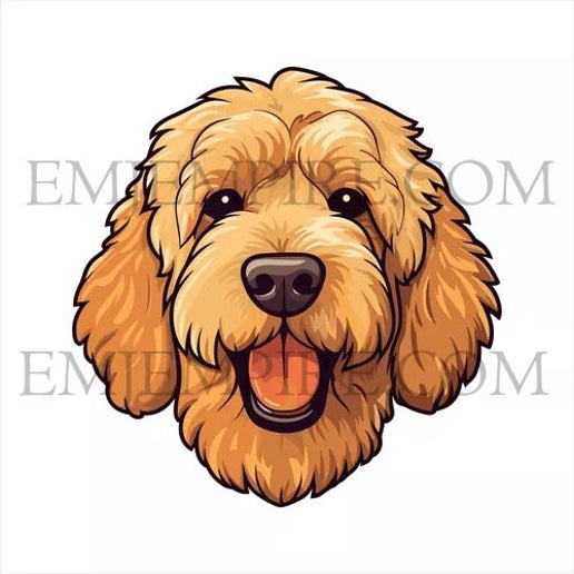 Cavoodle Dog sticker - Waterproof vinyl decal for car, laptop, phone, water bottle