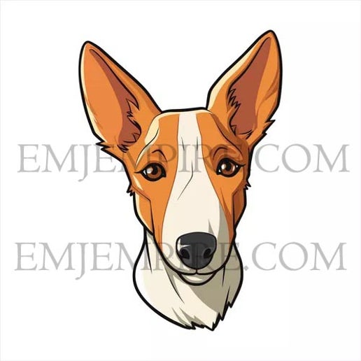 Ibizan Hound Dog sticker - Waterproof vinyl decal for car, laptop, phone, water bottle