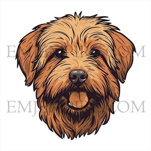 Norfolk Terrier Dog sticker - Waterproof vinyl decal for car, laptop, phone, water bottle