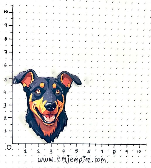 Beauceron Dog sticker - Waterproof vinyl decal for car, laptop, phone, water bottle