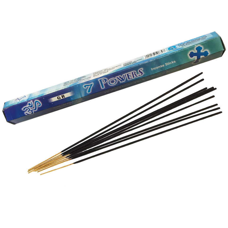 7 Powers Incense Sticks - GR 20gram Hexagonal