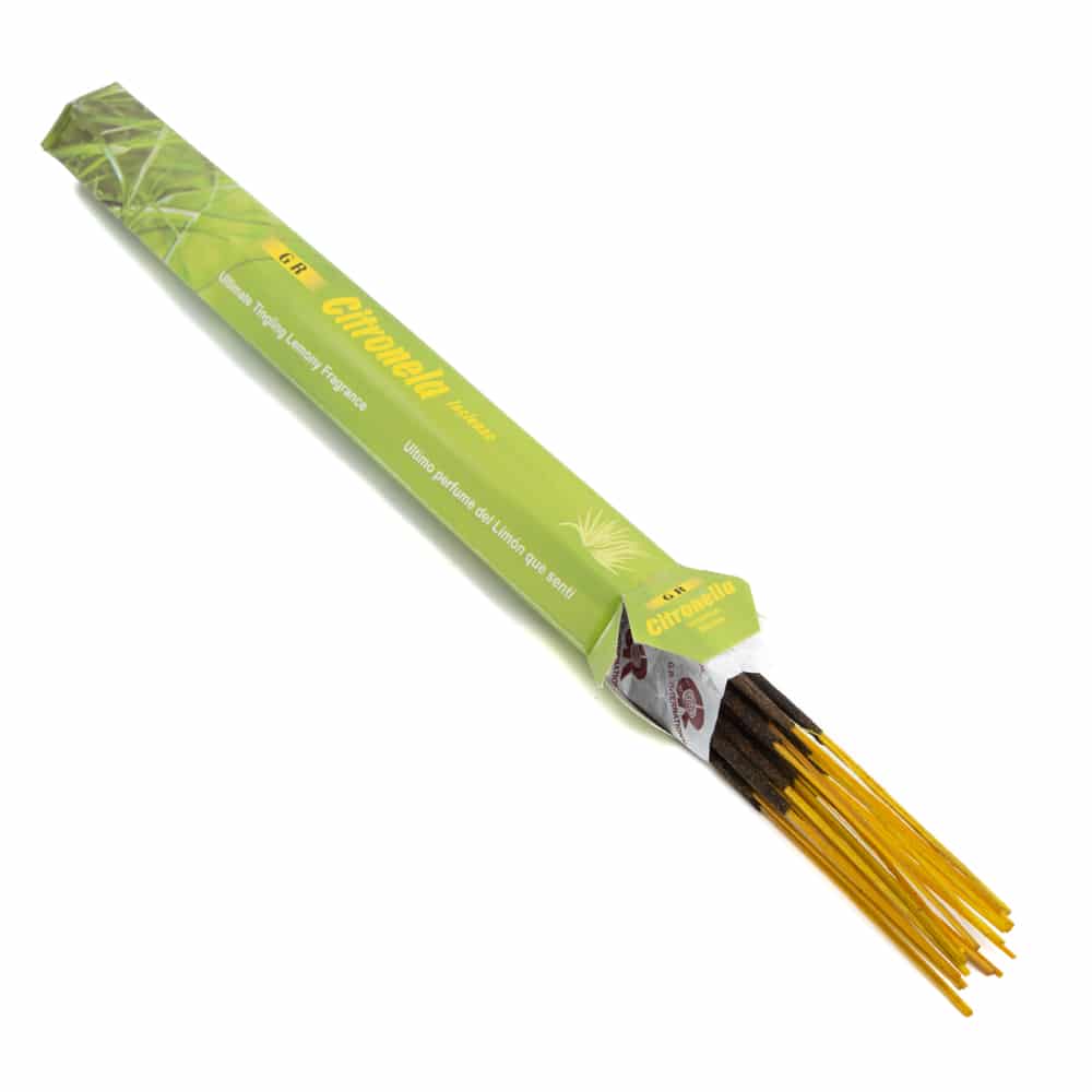 Citronella Incense Sticks - GR 20gram Hexagonal