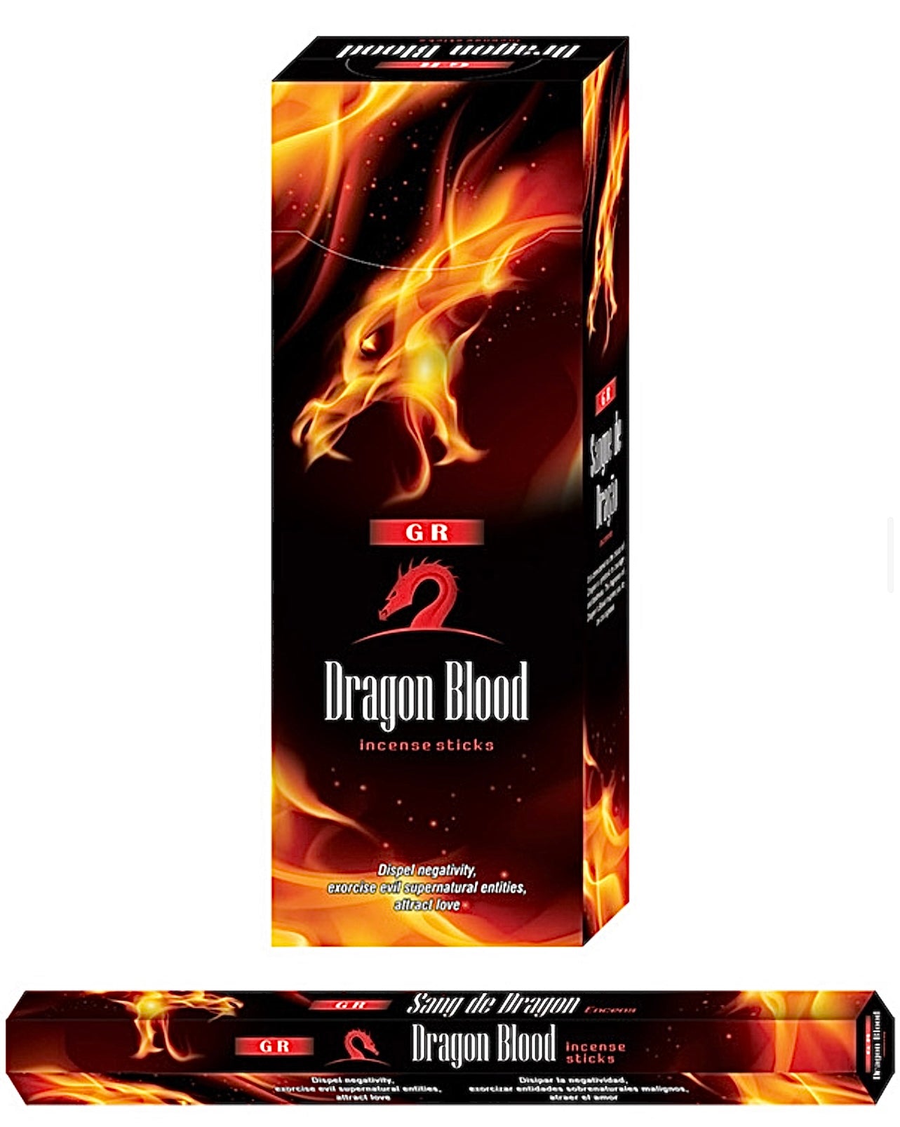 Dragons Blood Incense Sticks - GR 20gram Hexagonal