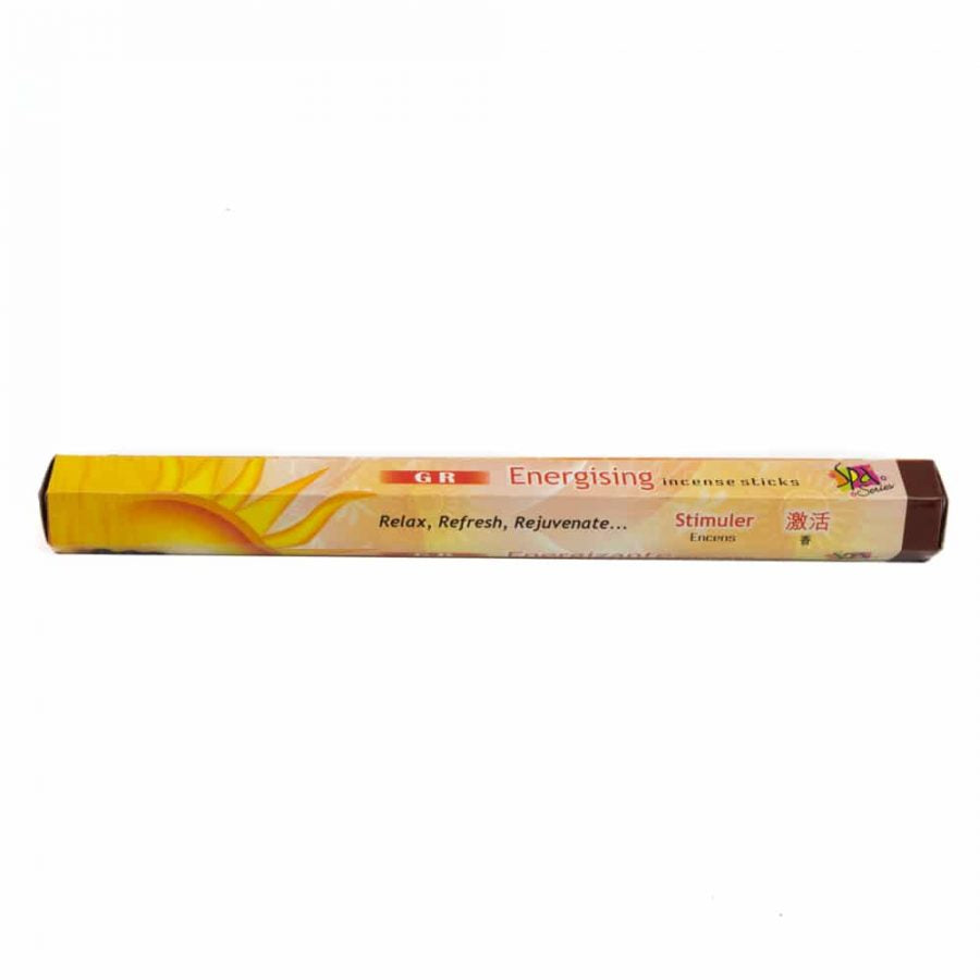 Energising Incense Sticks - GR 20gram Hexagonal