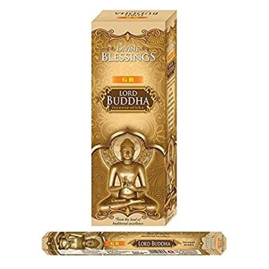 Lord Buddha Incense Sticks - GR 20gram Hexagonal