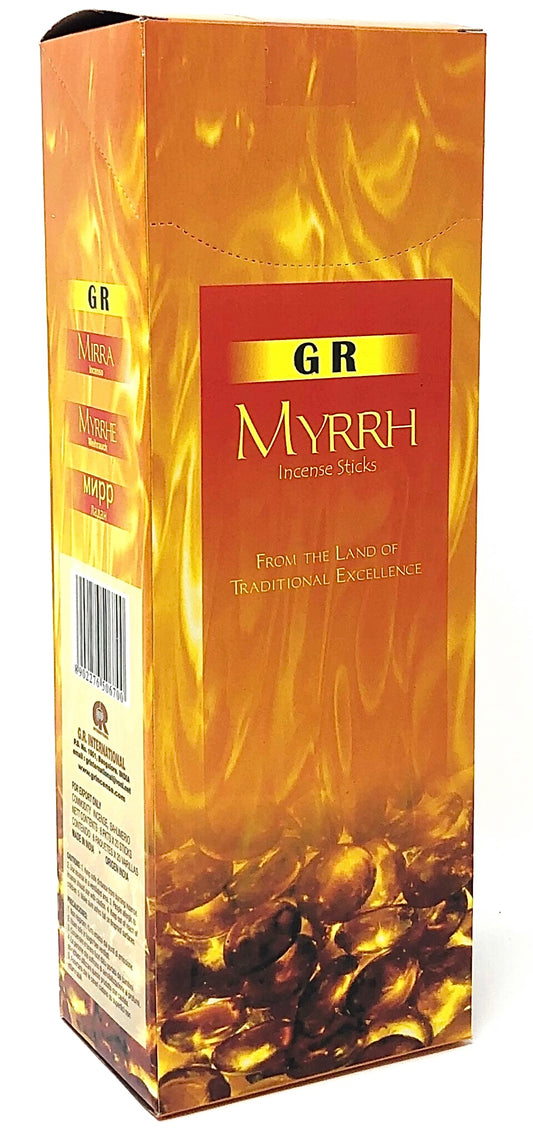 Myrrh Incense Sticks - GR 20gram Hexagonal