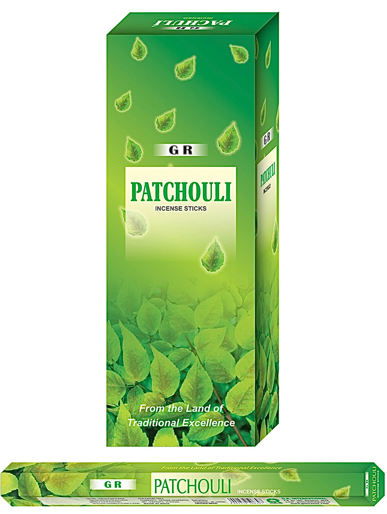 Patchouli Incense Sticks - GR 20gram Hexagonal