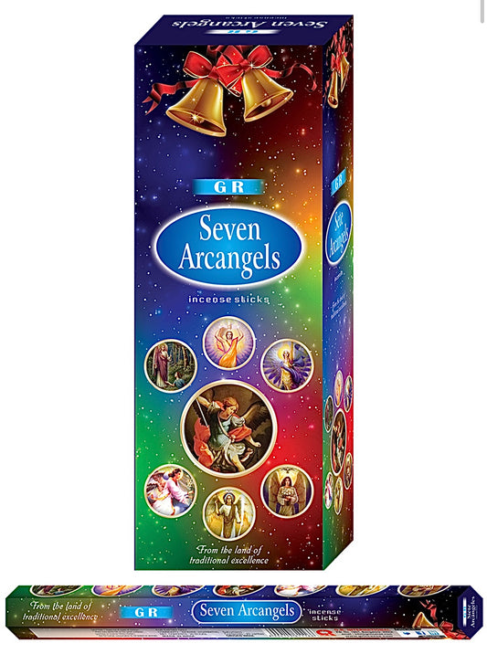Seven Arcangels Incense Sticks - GR 20gram Hexagonal