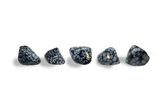 Snowflake Obsidian Tumble