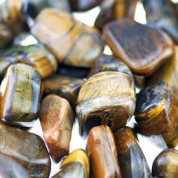 Tigers Eye Golden Tumble